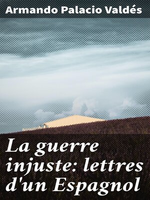 cover image of La guerre injuste